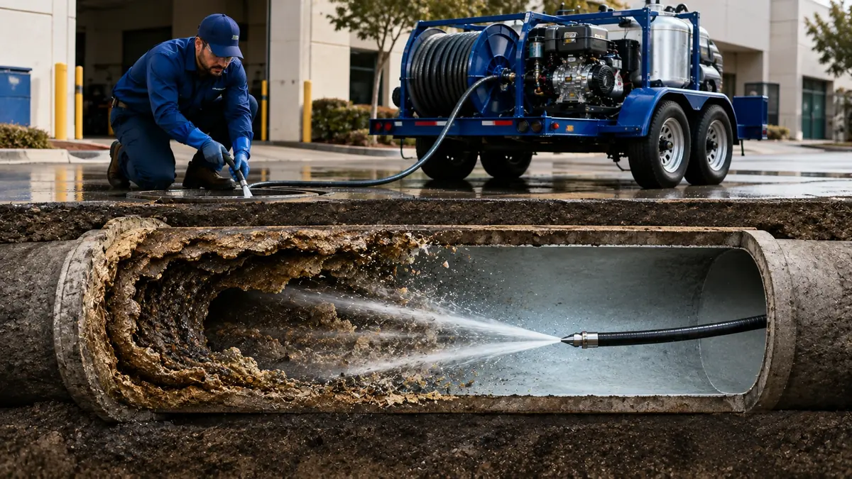 Sewer Pipe Descaling in Pomona